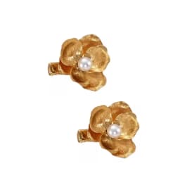 Gold Flower Crystal Hair Clips for Women Hairpins Girls Side Bangs Clips Flower Barrette Hawaiian Wedding Party Bag Hair Tools