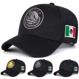 Unisex MEXICO Eagle Embroidery Baseball Caps Spring Autumn Outdoor Adjustable Casual Hats Sunscreen Hat Sports Cap