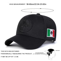 Unisex MEXICO Eagle Embroidery Baseball Caps Spring Autumn Outdoor Adjustable Casual Hats Sunscreen Hat Sports Cap