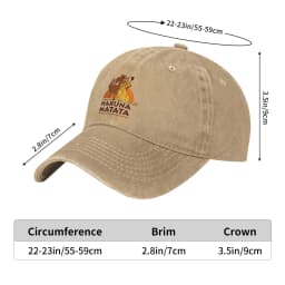 The Lion King Hakuna Matata Simba Timon Pumbaa Summer Hip Hop Hats For Female Male Fashion Outdoor Gym Sun Snapback Cap