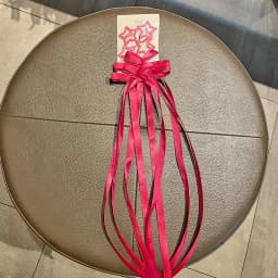 6Pcs/Set Star Shaped Ribbon Hair Clip Colorful Satin Ribbon SideClip Cute Headwear Girls Ladies Party Daily Hairstyle Decoration