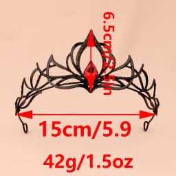 Dark-Theme Halloween Party Headdress Birthday Crown Party Decoration Item for Various Events And Festivals