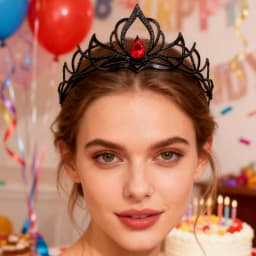 Dark-Theme Halloween Party Headdress Birthday Crown Party Decoration Item for Various Events And Festivals