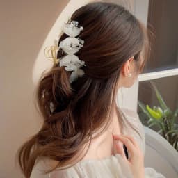 Super Fairy Butterfly Hair Clip, Large Shark Clip for the Back of the Head, Hair Accessory for Girls and Women, Suitable for Half-Tied Hairstyles, Perfect for Shopping and Everyday Casual Wear