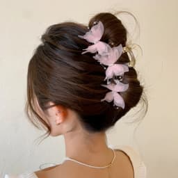 Super Fairy Butterfly Hair Clip, Large Shark Clip for the Back of the Head, Hair Accessory for Girls and Women, Suitable for Half-Tied Hairstyles, Perfect for Shopping and Everyday Casual Wear