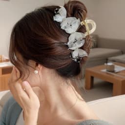 Super Fairy Butterfly Hair Clip, Large Shark Clip for the Back of the Head, Hair Accessory for Girls and Women, Suitable for Half-Tied Hairstyles, Perfect for Shopping and Everyday Casual Wear
