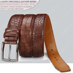 Men Top Quality PU Luxury Leather Waist Strap Black Male Automatic Buckle Jeans Belts for Men