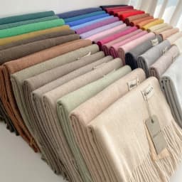 45Colors Solid Winter Scarf for Women Thick Warm Cashmere Shawl Outdoor Luxury Pashmina Bufanda Windproof Scarves Christmas Gift