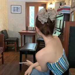 1pc Korean simple mesh flower hair clip updo elegant shark clip back of head hair accessory creative ins hair decoration