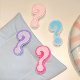 4Pcs Cute Question Mark Acrylic Hair Clips - Colorful Hair Accessories for Women Girls, Daily/Party Hairstyling Decor Hairpin