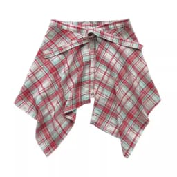 Check Hip Belt for Men and Women New Fashion Rock Belt Hip Covered Waistband Teenager Dancing Scarf Belt Multi Colors