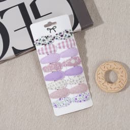 10/16/20PCS Girl Hair Clips Baby BB Clips Floral Candy Color Cotton Hairpin Barrettes 2026 New Style Secure Kid Hair Accessories