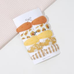 10/16/20PCS Girl Hair Clips Baby BB Clips Floral Candy Color Cotton Hairpin Barrettes 2026 New Style Secure Kid Hair Accessories