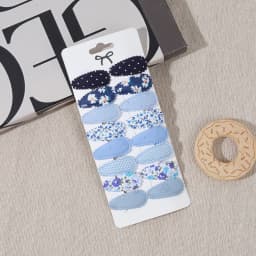 10/16/20PCS Girl Hair Clips Baby BB Clips Floral Candy Color Cotton Hairpin Barrettes 2026 New Style Secure Kid Hair Accessories
