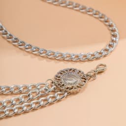 European and American Women's Alloy Multi-layer Exaggerated Body Chain Trendy Retro Queen Head Pendant Versatile Waist Chain