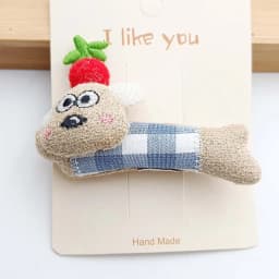 Cartoon Hair Clips for Girls Handmade Hairpins Baby Side Clip Cute Newborn Hair Accessories Kids Hair Holder Photography Props
