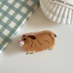 1pc Cute Animal Grab Clip Acrylic Hair Grab Cartoon Versatile Shark Clip New Hair Clip