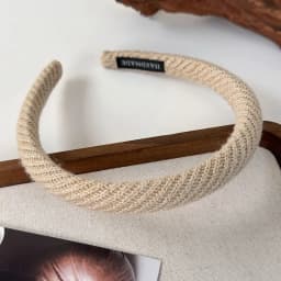 Autumn/spring New Woolen Knitting Twill Headband for Woman Girl Retro Elegant Hair Hoop Hair Band Lady Fashion Hair Accessories