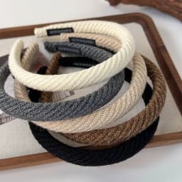 Autumn/spring New Woolen Knitting Twill Headband for Woman Girl Retro Elegant Hair Hoop Hair Band Lady Fashion Hair Accessories