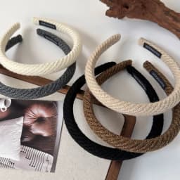 Autumn/spring New Woolen Knitting Twill Headband for Woman Girl Retro Elegant Hair Hoop Hair Band Lady Fashion Hair Accessories