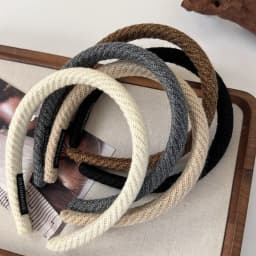 Autumn/spring New Woolen Knitting Twill Headband for Woman Girl Retro Elegant Hair Hoop Hair Band Lady Fashion Hair Accessories