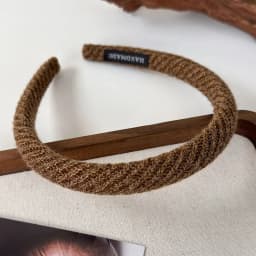 Autumn/spring New Woolen Knitting Twill Headband for Woman Girl Retro Elegant Hair Hoop Hair Band Lady Fashion Hair Accessories