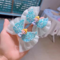 10pcs/set Cute Princess Elsa Hair Clip Mermaid Theme Hair Clip for Holidays Birthdays Daily Wear Perfect Gift Hair Accessories