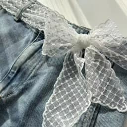 Embroidered White Floral Lace Belt Vintage Sheer Sweet Lace Waist Sash For Jeans, Dresses & Skirts Summer Clothing Accessories