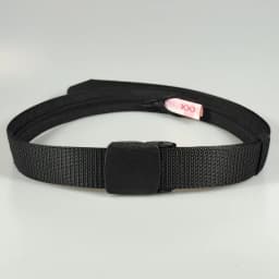 1PC Hidden Money Belt Men's Nylon Tactical Belt Outdoor Anti Theft Zipper Braided Belt With A Secret Money Pocket, 125cm