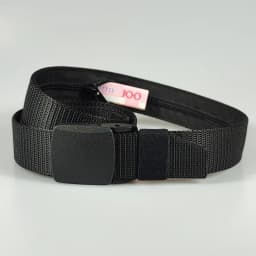 1PC Hidden Money Belt Men's Nylon Tactical Belt Outdoor Anti Theft Zipper Braided Belt With A Secret Money Pocket, 125cm