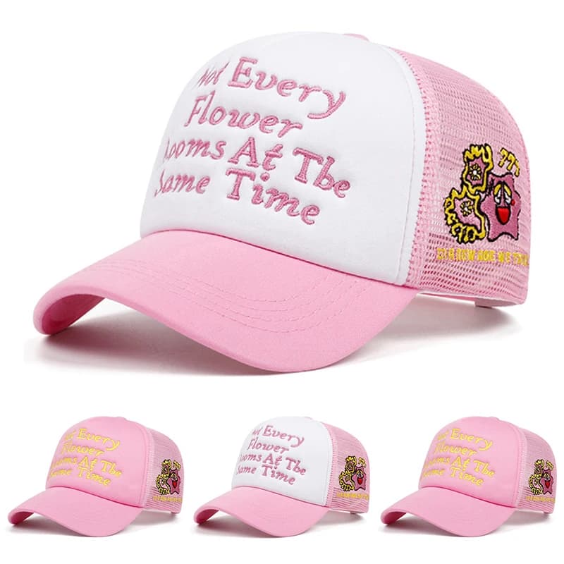 2026 New Creative Fashion Baseball Hat Not Euery Embroidered Street HipHop Hat Daily Leisure Sunshade Skateboarding Hat Mesh Hat