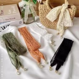 Ribbon Floral Embroidered Lace Ribbon Headbands Long Thin Pendant Sun Hat Lace Trim Hair Ribbon Bag Decoration Hair Accessories