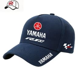 Yamaha R1M Motorcycle Racing Hat Men Leisure Cotton Baseball Sun Fleet Daily Training Sunscreen Hat Fashion Hat with Visor