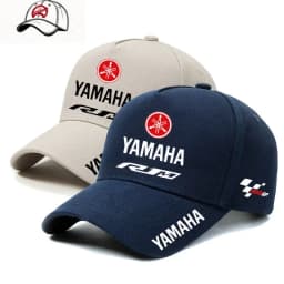 Yamaha R1M Motorcycle Racing Hat Men Leisure Cotton Baseball Sun Fleet Daily Training Sunscreen Hat Fashion Hat with Visor
