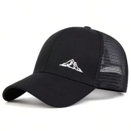 Unisex Mountain Range Embroidery Baseball Net Caps Spring and Summer Outdoor Adjustable Casual Hats Hip Hop Cap Sunscreen Hat