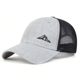 Unisex Mountain Range Embroidery Baseball Net Caps Spring and Summer Outdoor Adjustable Casual Hats Hip Hop Cap Sunscreen Hat