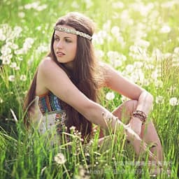 Headband Ethnic Style Headwear Bohemian Accessories Rhinestone Beaded Hairband Elastic Hair Korean Style Headband