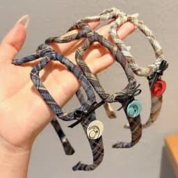Fashionable Western style eyeglass frame headband for women high skull top anti slip headband niche high-end hair accessory