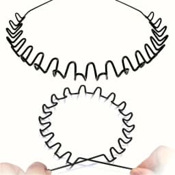Men's sports hairband, invisible headband, male ponytail hairstyle hair tie, hair bundle for boys' headwear