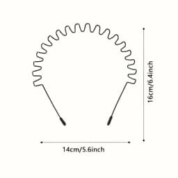 Men's sports hairband, invisible headband, male ponytail hairstyle hair tie, hair bundle for boys' headwear