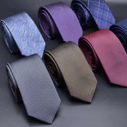 6cm Width Classic Men Ties Business Wedding Tie Groom Male Formal Dress Navy Striped Necktie Paisley Jacquard Suit Accessories
