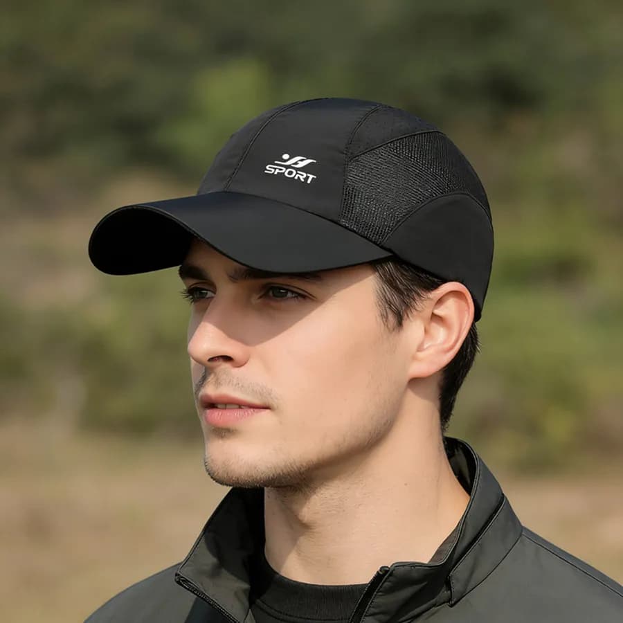 Summer Ultra-Thin Mesh Cap, Breathable Quick-Drying Baseball Hat, Sun Protection for Running & Marathon