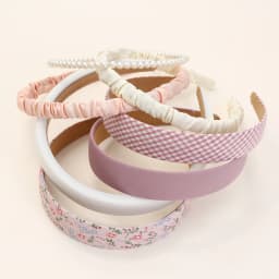 7-Piece Set of Retro French-Style Versatile Floral and Plaid Headbands for Women, Suitable for Party Outfits and Outdoor Wear