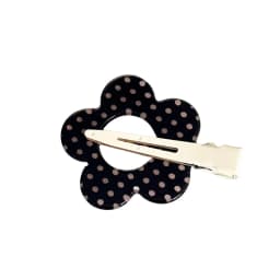 1/2/4PCS Black White Polka Dot Acrylic Hair Clips Minimalist Secure Hold Suitable for Daily Wear Party Outfits Hairpin