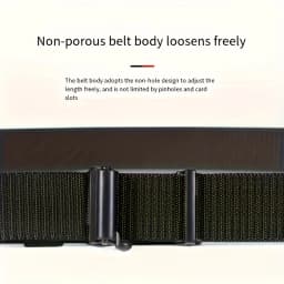 Casual Men's Nylon Belt Woven Canvas Breathable Automatic Buckle Belt For Men Outdoor Sports Strap Fashion Jeans Belt