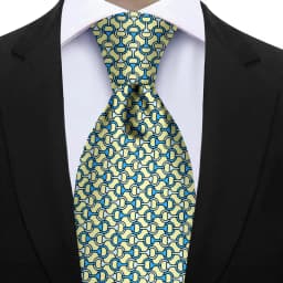 Men's Fashion Silk Tie 7.5cm Soft Novelty Necktie Purple Pink Blue Geometric Pattern Ties For Men Wedding Business Gift