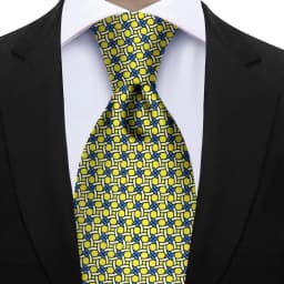 Men's Fashion Silk Tie 7.5cm Soft Novelty Necktie Purple Pink Blue Geometric Pattern Ties For Men Wedding Business Gift