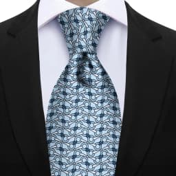 Men's Fashion Silk Tie 7.5cm Soft Novelty Necktie Purple Pink Blue Geometric Pattern Ties For Men Wedding Business Gift