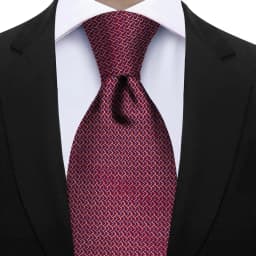 Men's Fashion Silk Tie 7.5cm Soft Novelty Necktie Purple Pink Blue Geometric Pattern Ties For Men Wedding Business Gift