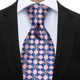 Men's Fashion Silk Tie 7.5cm Soft Novelty Necktie Purple Pink Blue Geometric Pattern Ties For Men Wedding Business Gift